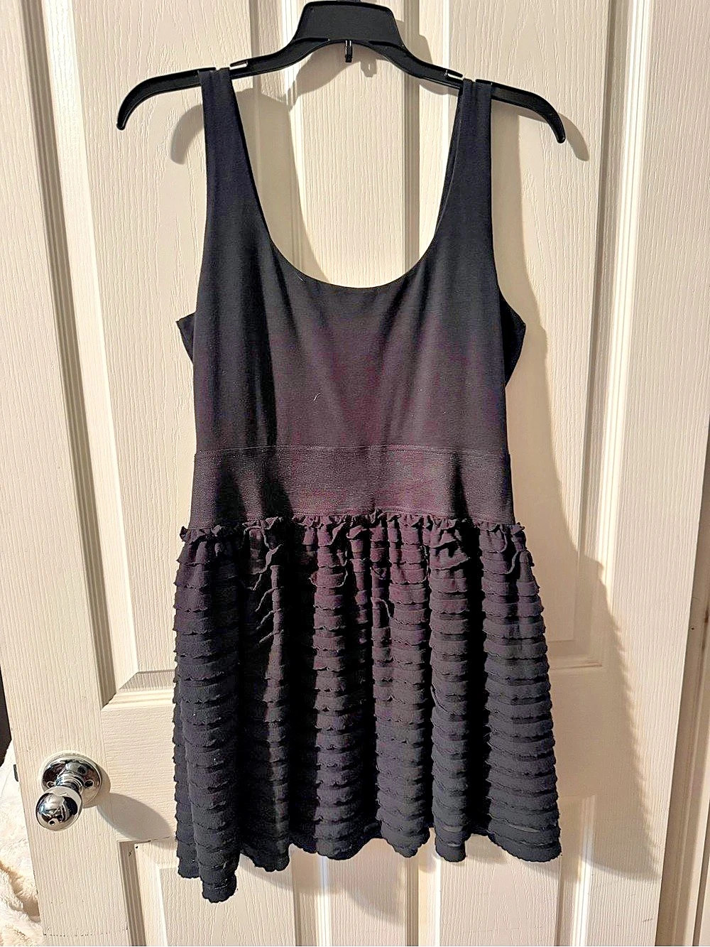 Miley Cyrus Mini Dress in Black Size large
